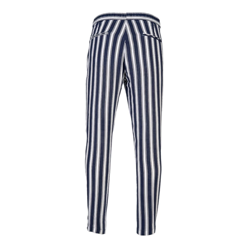 Michael Coal Stijlvolle Herenbroeken Blue Heren