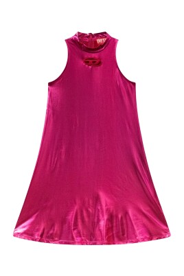 metallic-pink-dress-for-girls
