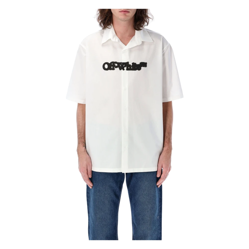 Off White Pijl Popl Bowling Spray White Heren