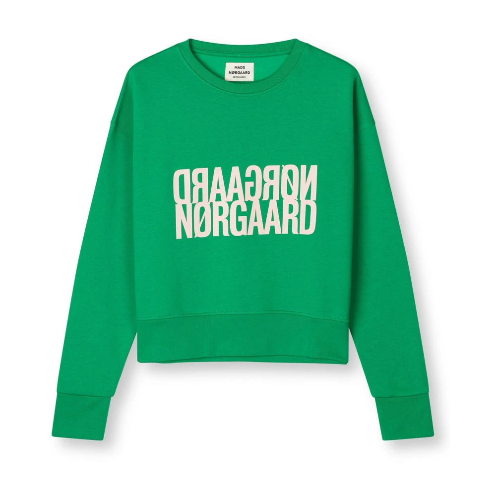 Mads Nørgaard Groene Tilvina Sweatshirt Green Dames