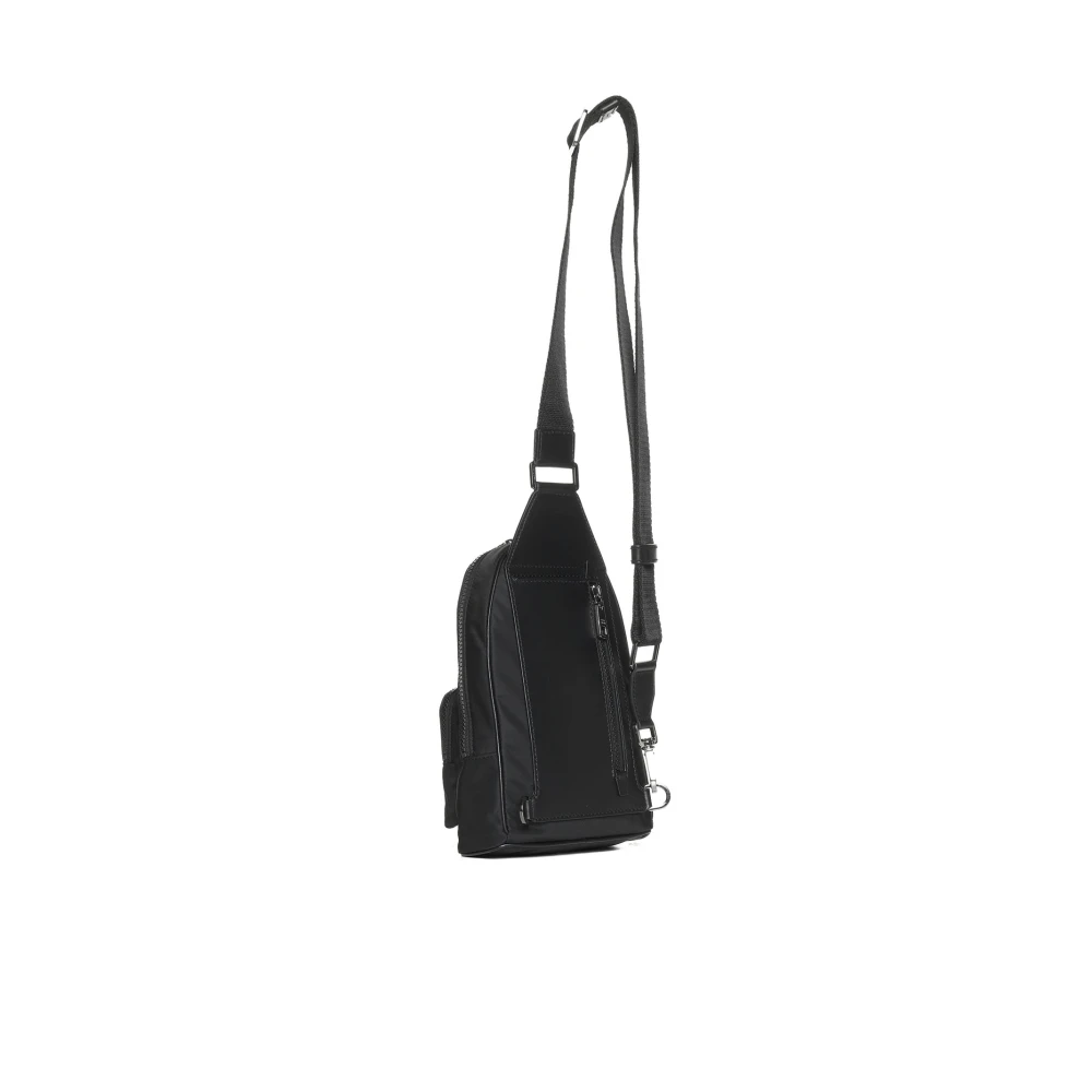 Dolce & Gabbana Zwarte Tassen met Logo Black Heren