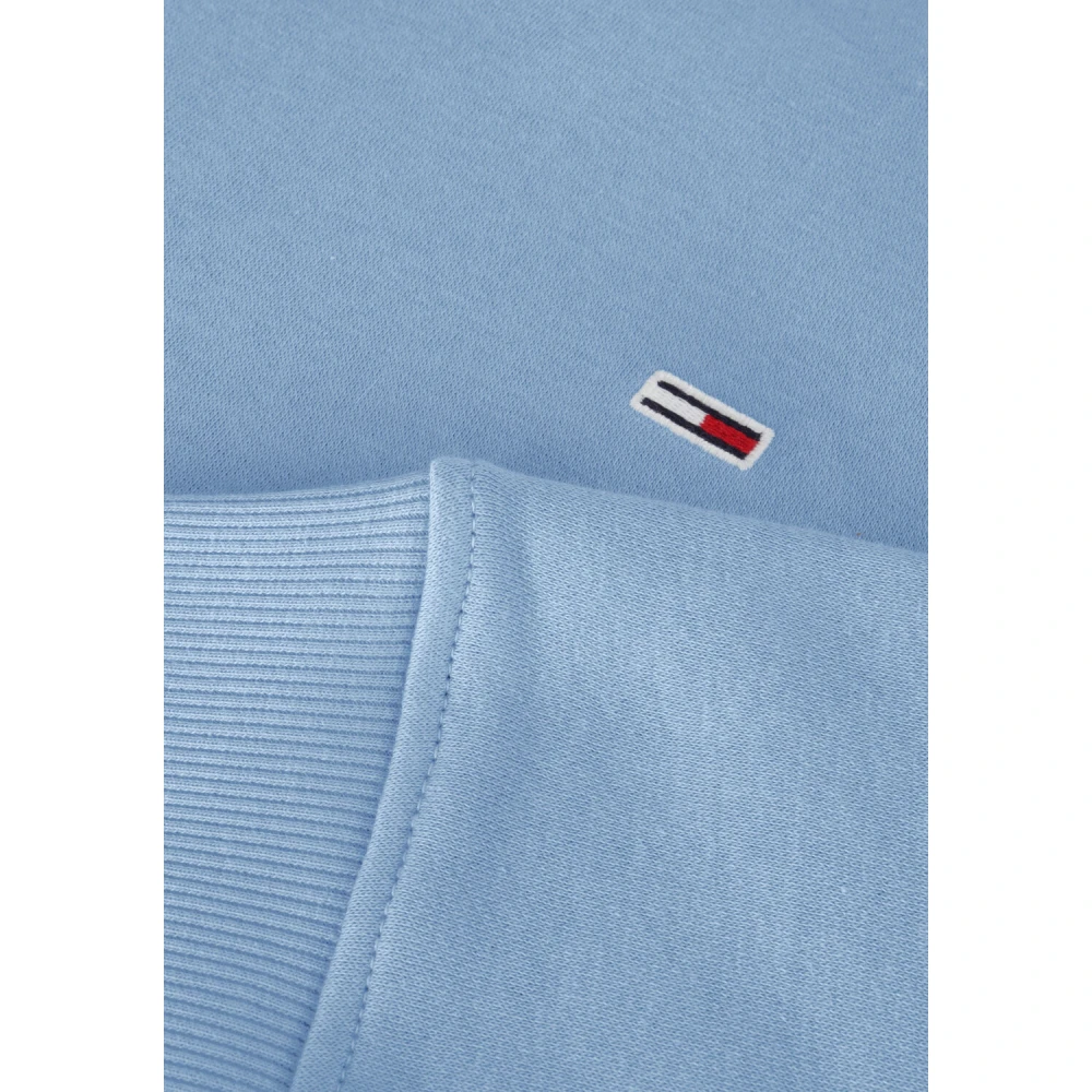 Tommy Jeans Heren Flag Crew Sweater Blue Heren