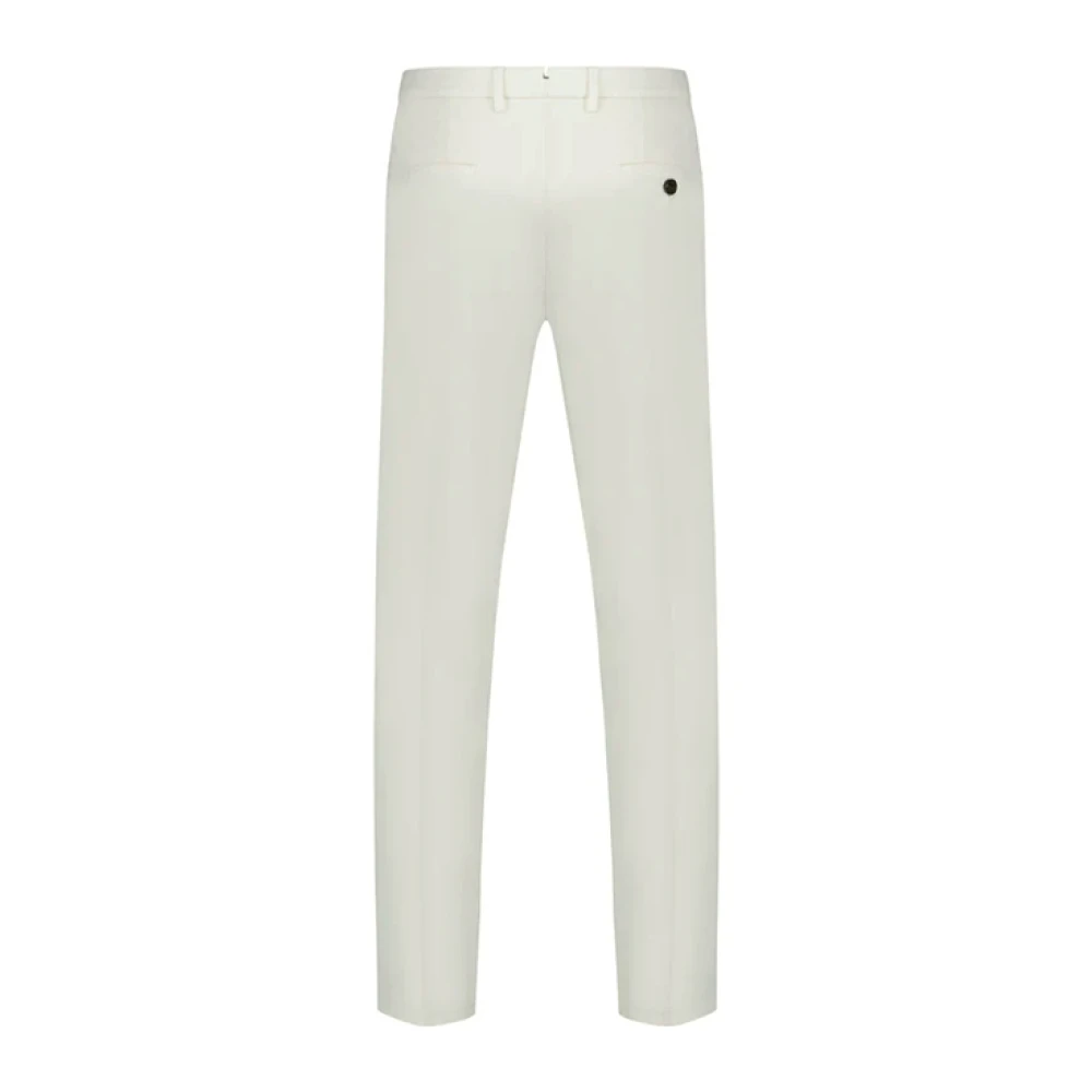 Berwich Chino broek in latte kleur Beige Heren