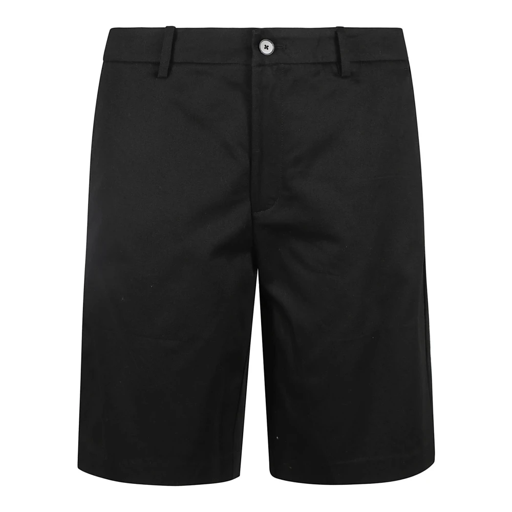 Axel Arigato Katoenen shorts met merkpatch Black Heren