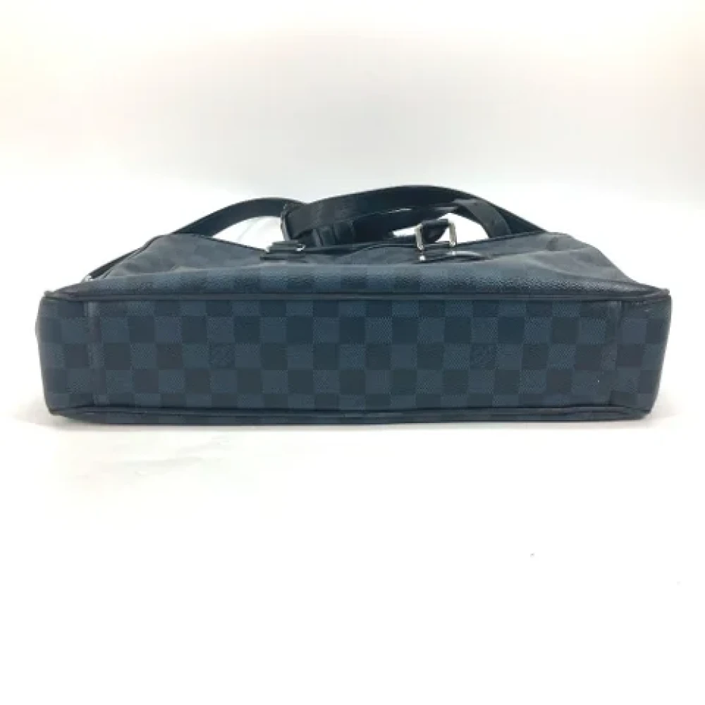 Louis Vuitton Vintage Pre-owned Fabric handbags Black Heren