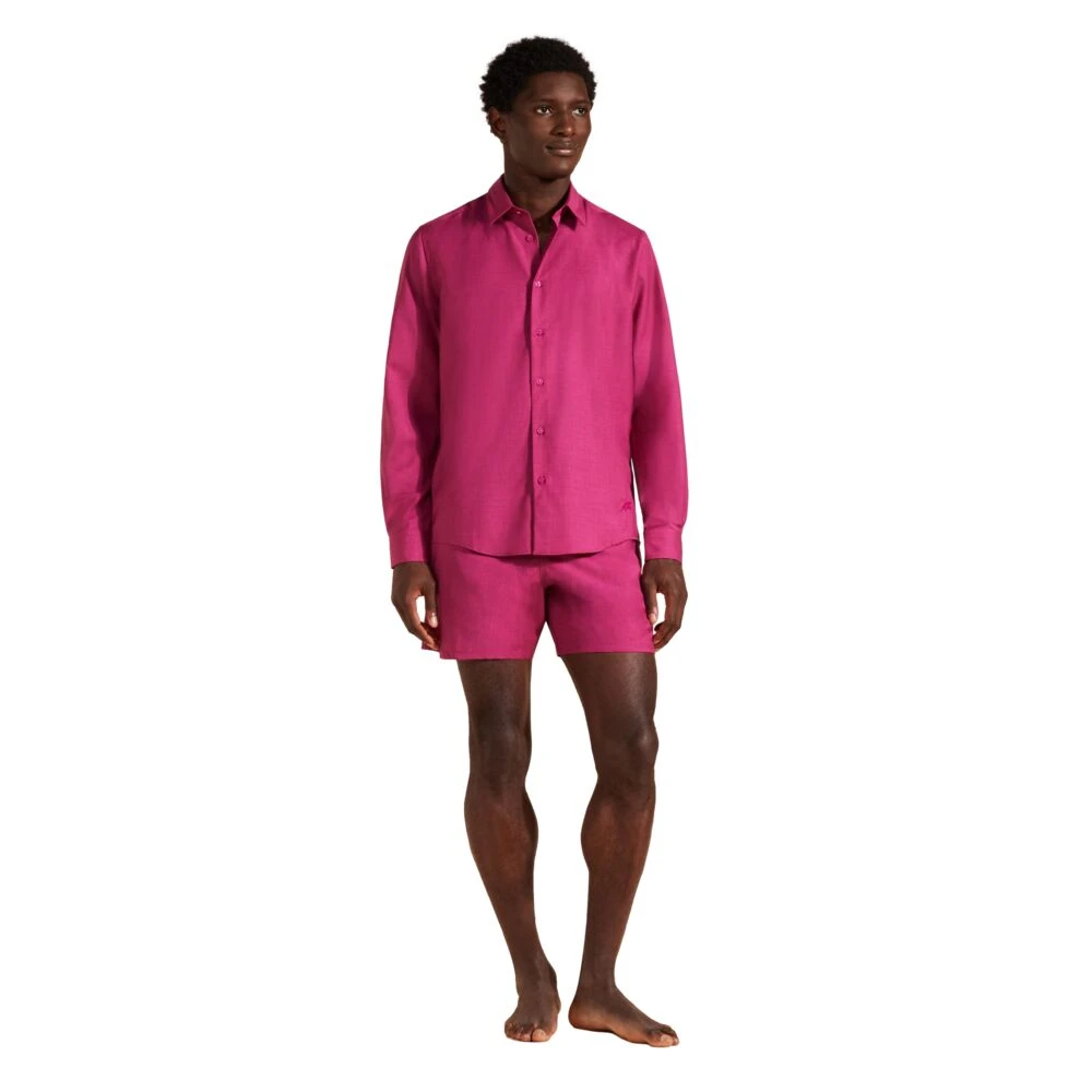 Vilebrequin Wollen herenshirt Red Heren