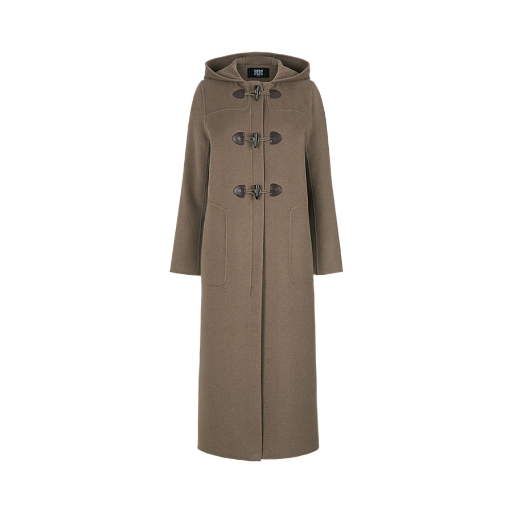 RIANI Capuchonjas met Dubbele Sluiting Brown Dames