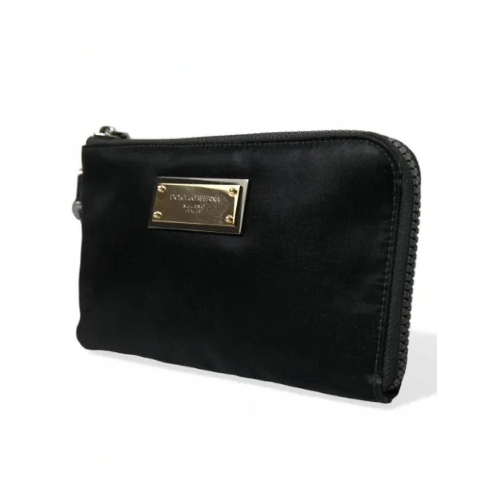 Dolce & Gabbana Pre-owned Fabric pouches Black Dames
