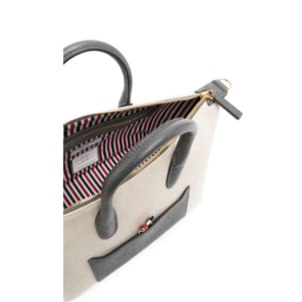 Thom Browne Beige Tassen voor Stijlvolle Outfits Beige Heren