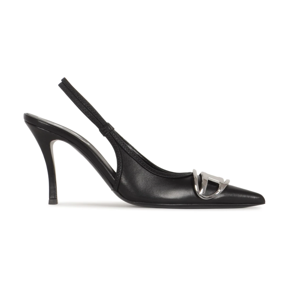 Diesel Mujer Negro Zapatos, Talla: 37 Eu