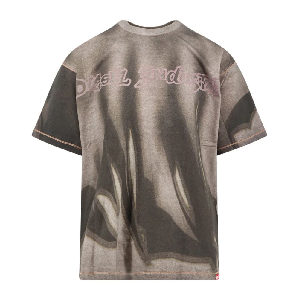 Diesel Uomo Grigio Top, 2XL, New,