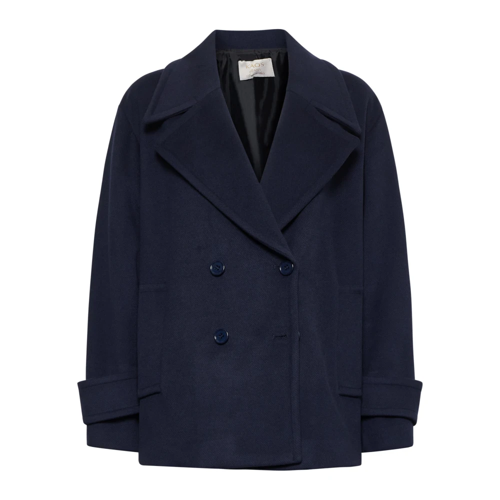 Coats > Double-Breasted Coats - - Kaos - Modalova