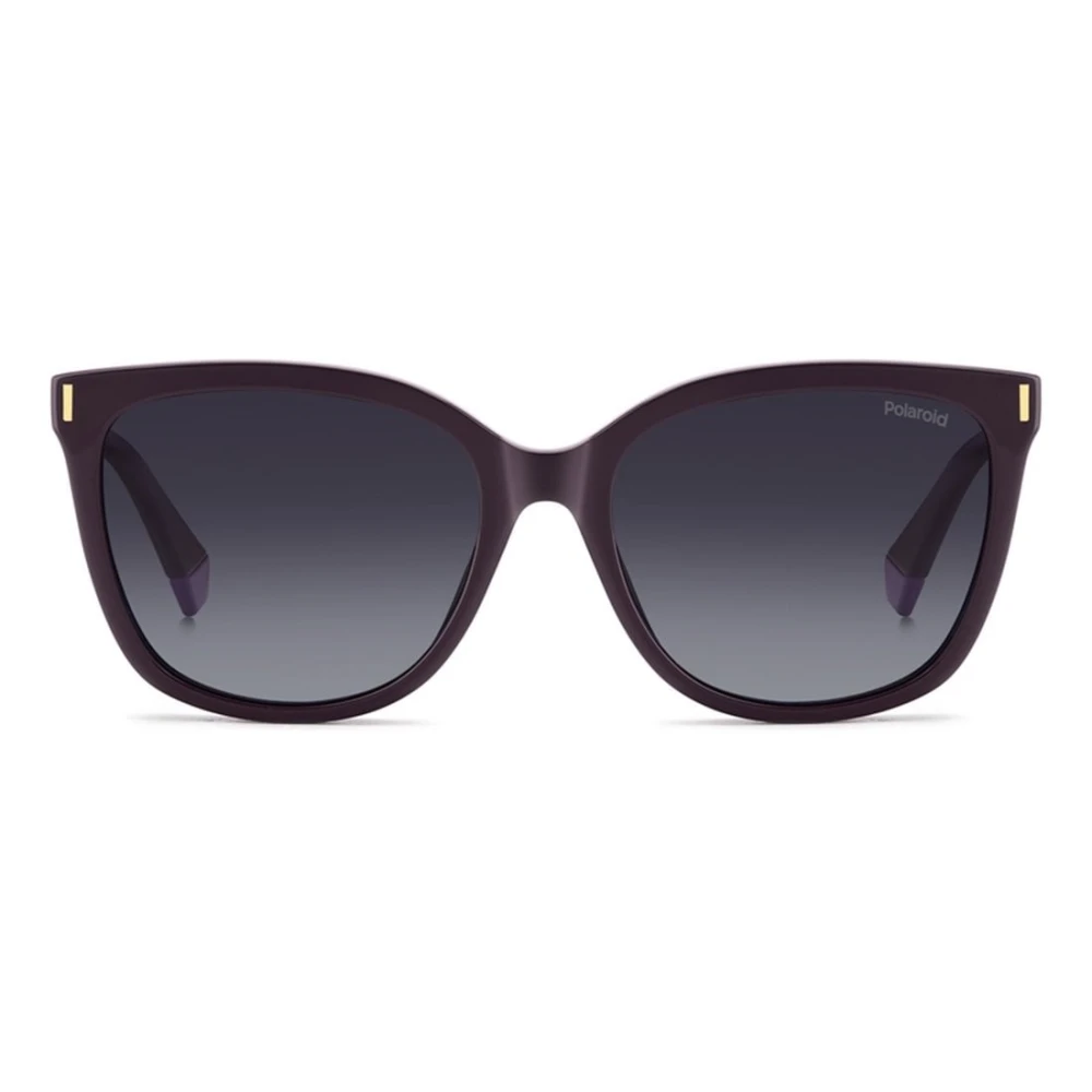 Polaroid Women's Purple Optical Frame With Clip-On - Sunglasses - 55 Mm - Accessories
