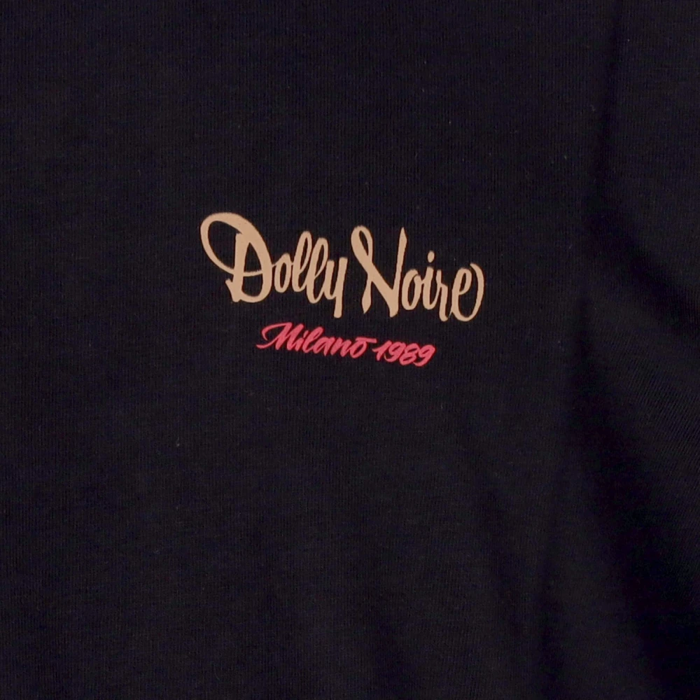 Dolly Noire Vintage Stijl Heren Grafisch T-shirt Black Heren