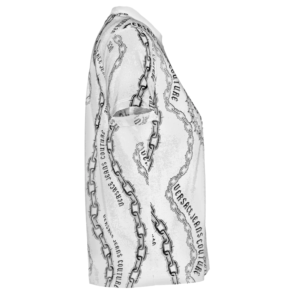 Versace Jeans Couture T-shirts en Polos White Dames