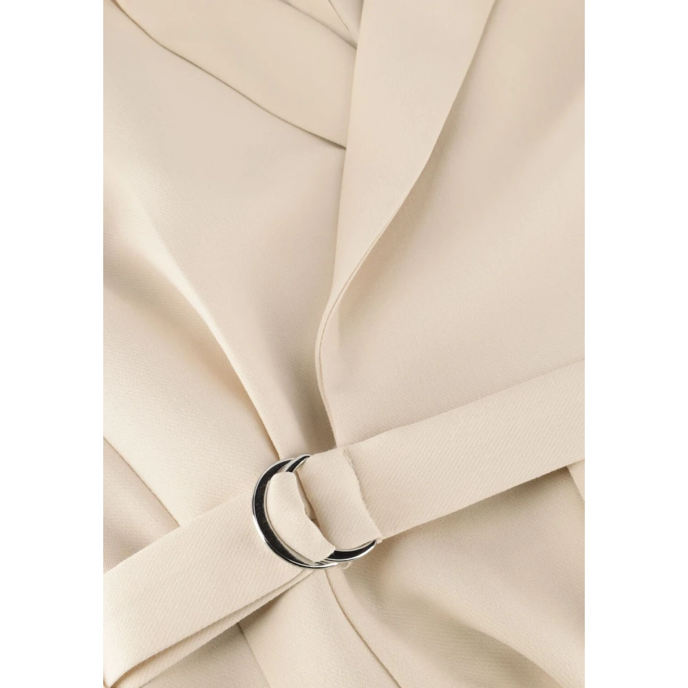 Notre-v Elegante Ecru Jumpsuit voor Vrouwen Beige Dames