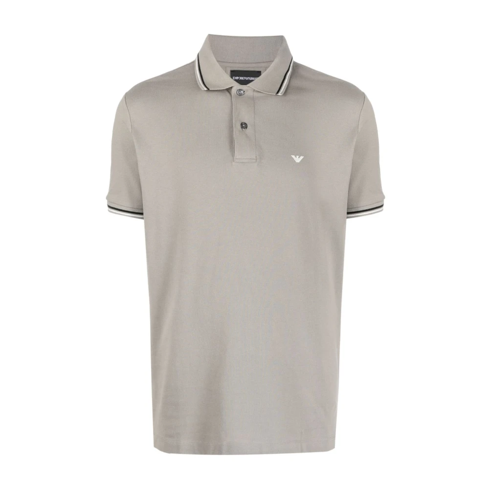 Emporio Armani Dove Grey T-shirts en Polos Gray Heren