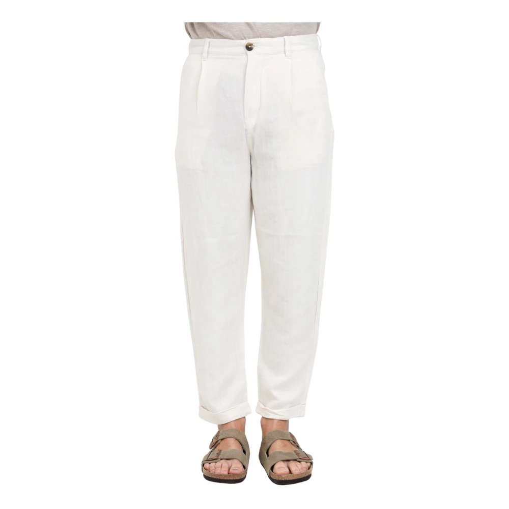 Selected Homme Trousers White Heren