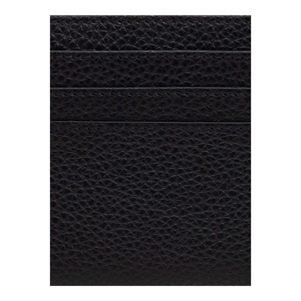 Marni Leren kaarthouder Black Heren