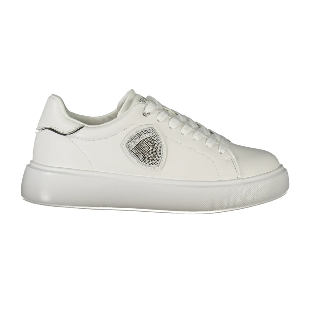 Blauer Women's White Sports Shoe With Laces