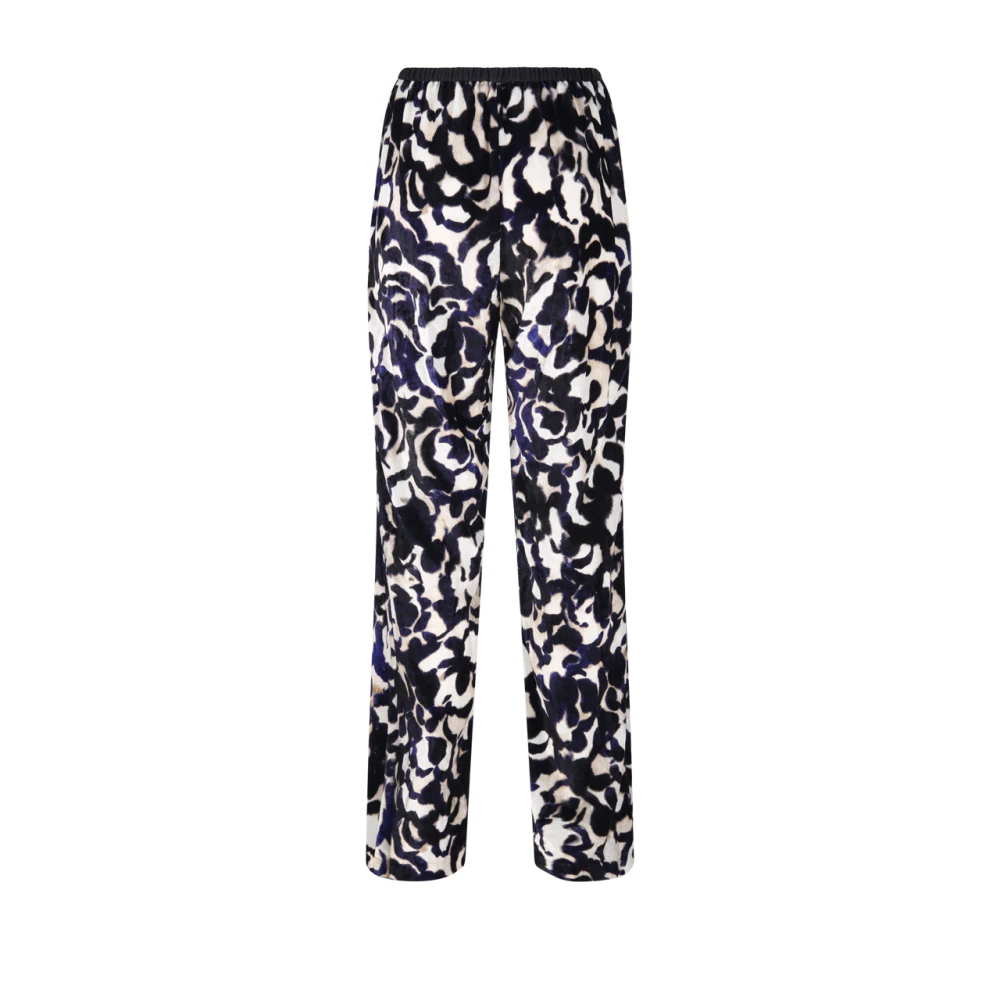 Forte Ink Rose Alchemy Flared Pant Black Dames