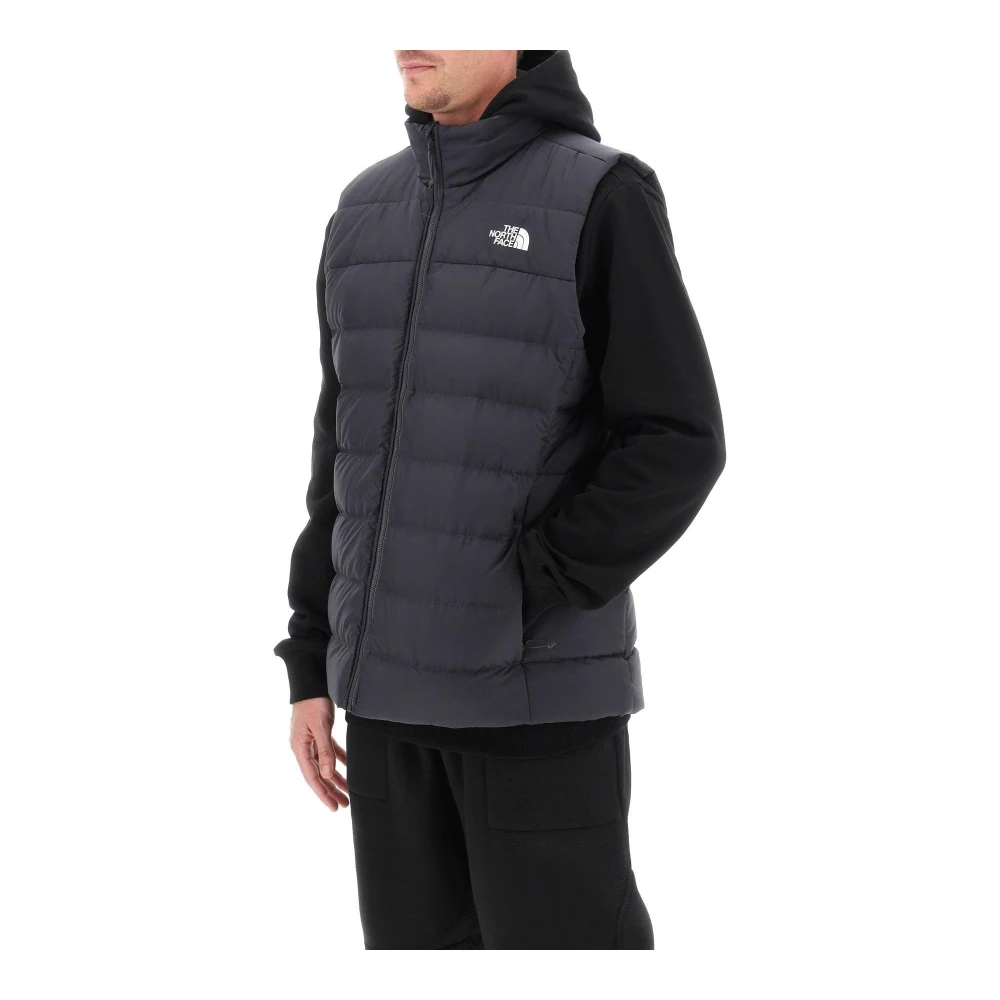 The North Face Vests Gray Heren