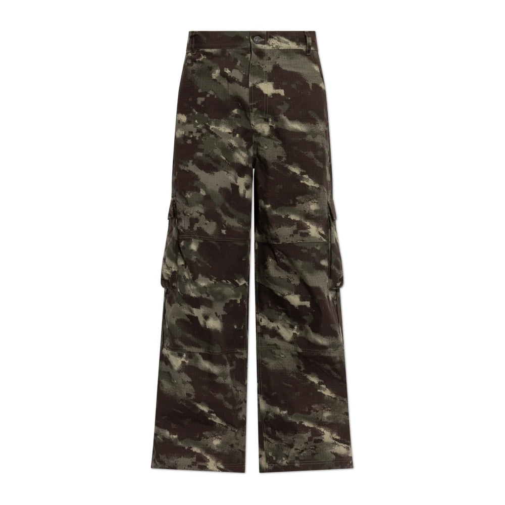 Adidas Originals Uomo Olive Strata Pantaloni Adidas Camo Pants S - Immagine 5