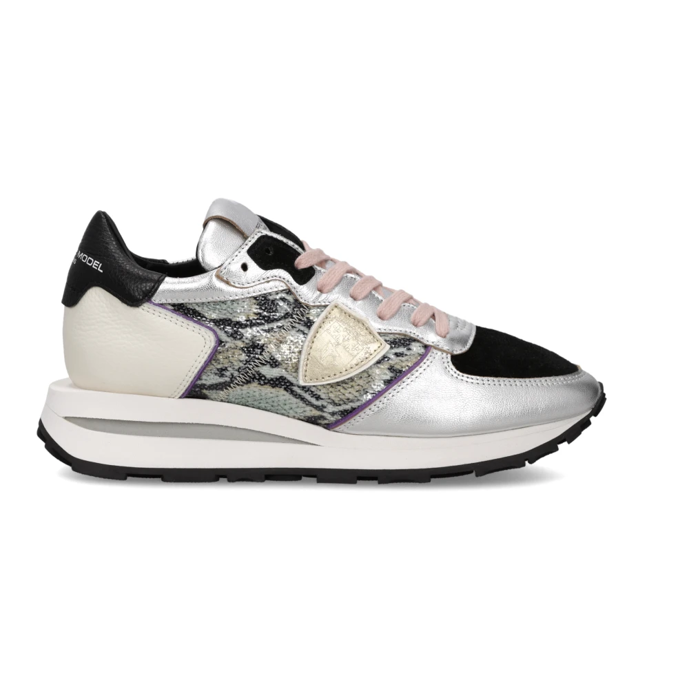 Philippe Model Donna Grigio - Tropez Haute Running - Shoes - 37 Eu