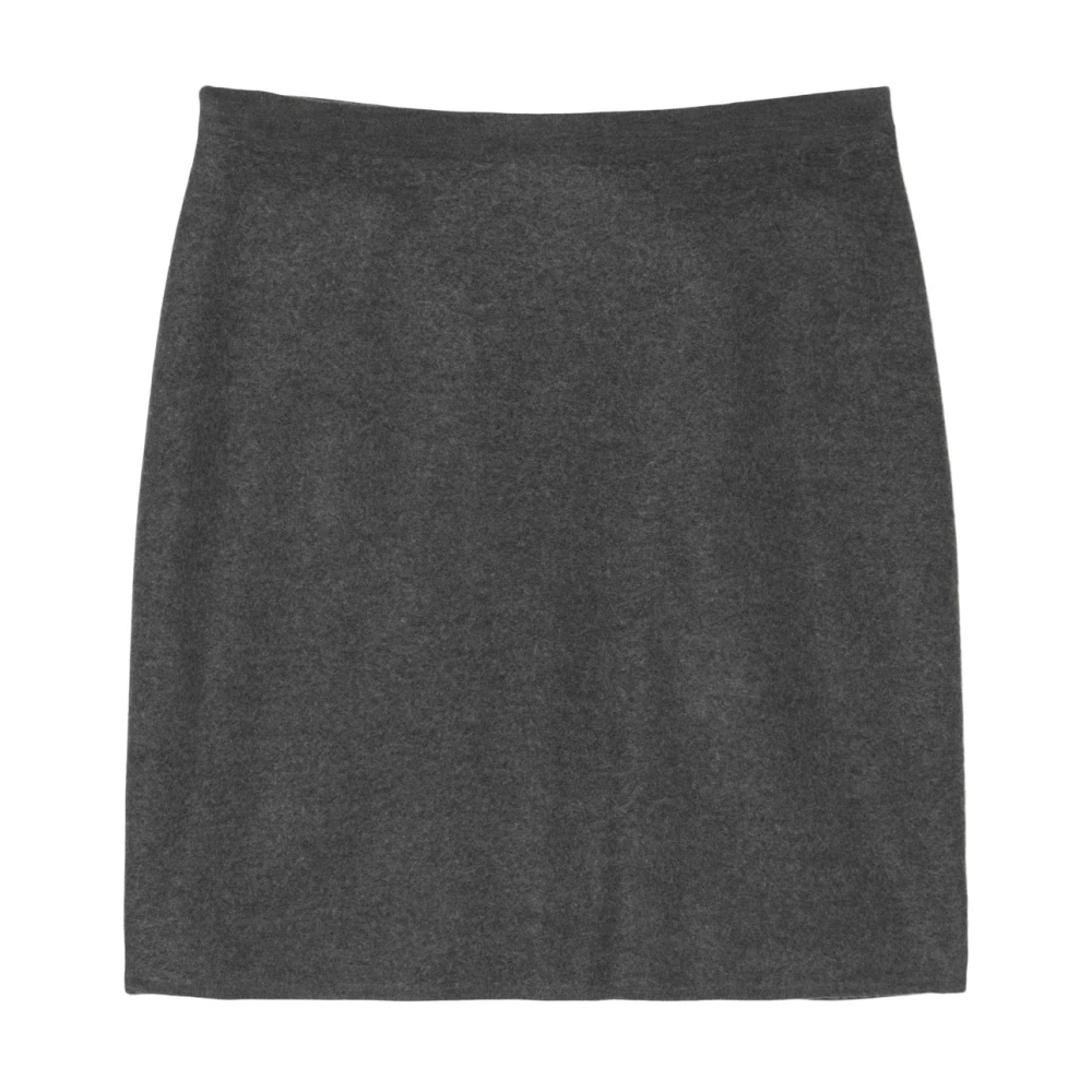 Marc O'Polo Wollen minirok gevormd Gray Dames