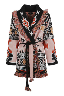 brown-geometric-roots-cardigan-sweater