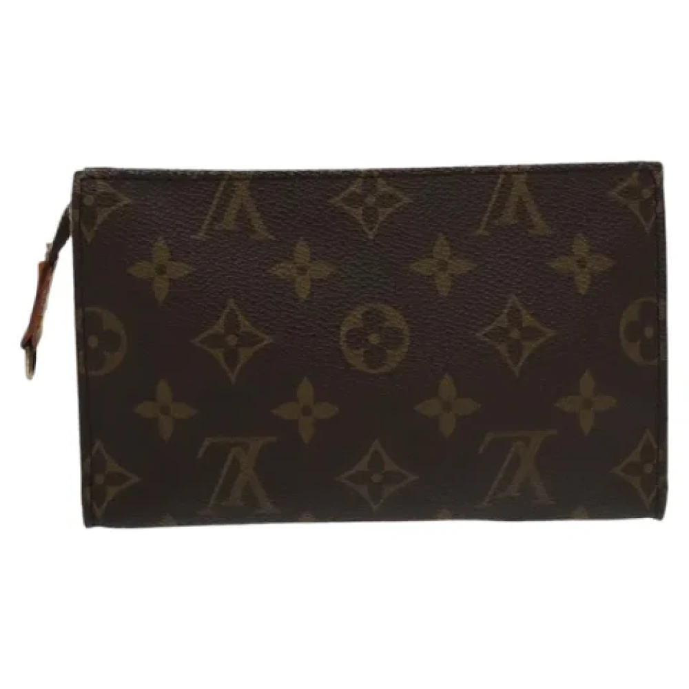 Louis Vuitton Vintage Pre-owned Canvas pouches Brown Dames