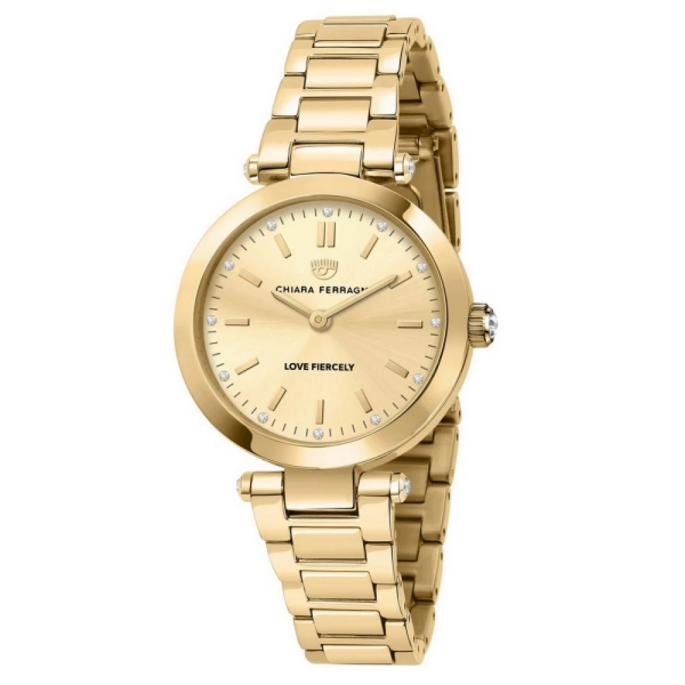 Chiara Ferragni Collection Women's Yellow Quartz Watch
