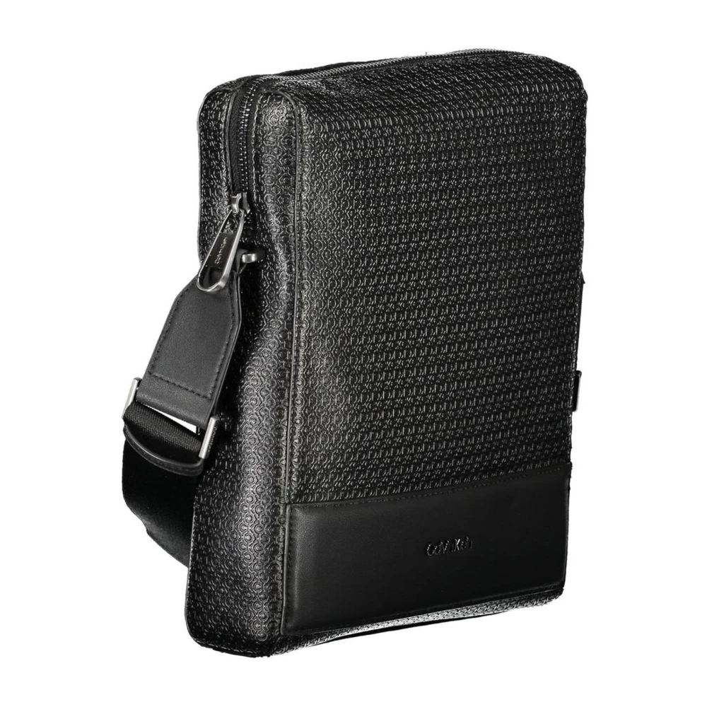 Calvin Klein Zwarte schoudertas met verstelbare band Black Heren