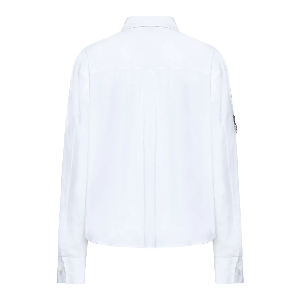 Forte Witte Elegante Blouse White Dames