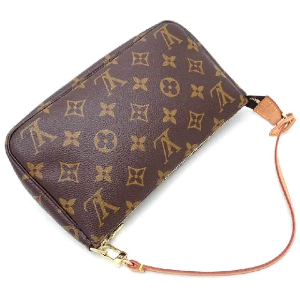 Louis Vuitton Vintage Pre-owned Canvas handbags Brown Dames