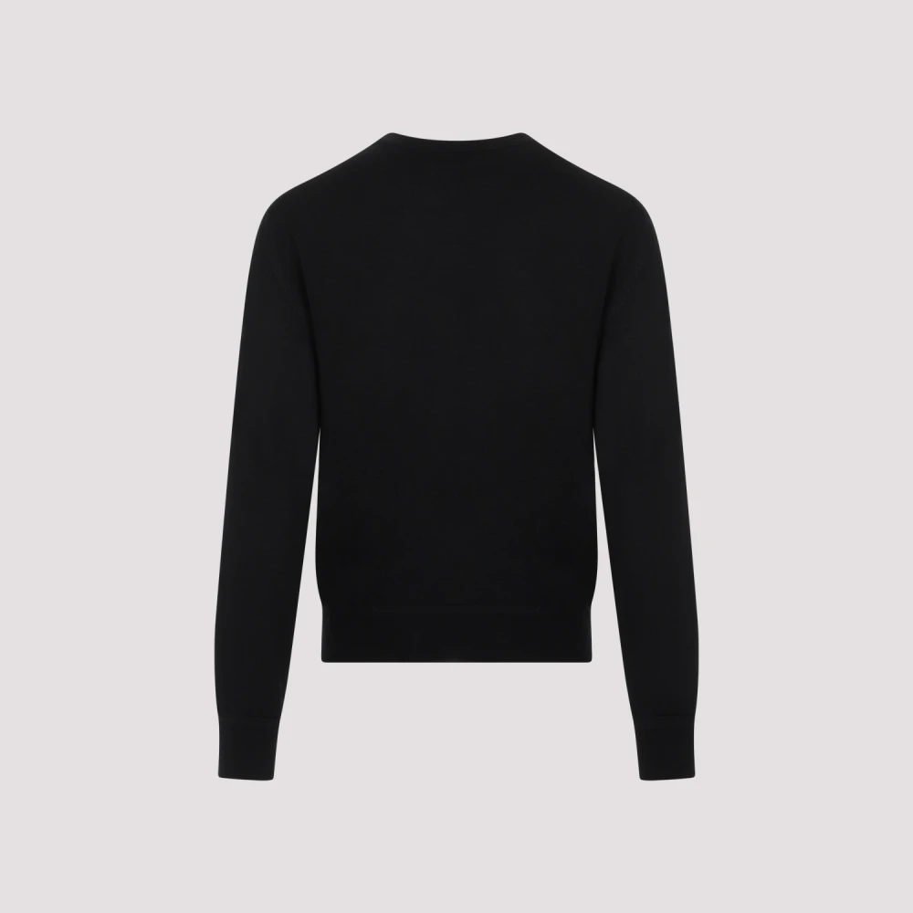 Tom Ford Cashmere-Zijde Sweater in Zwart Black Heren