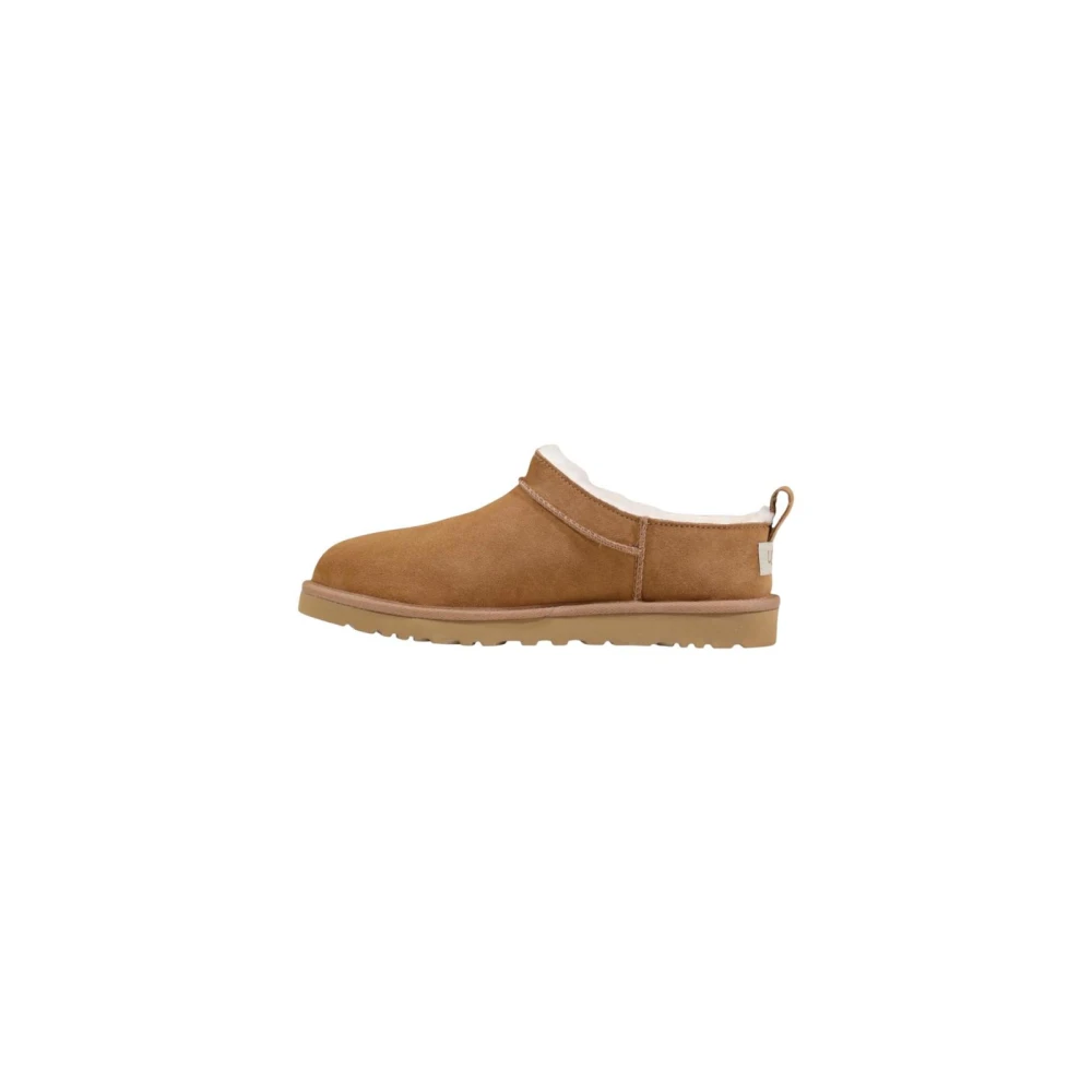 Ugg Men's Beige Slippers, 9 Uk, Classic Slip-On