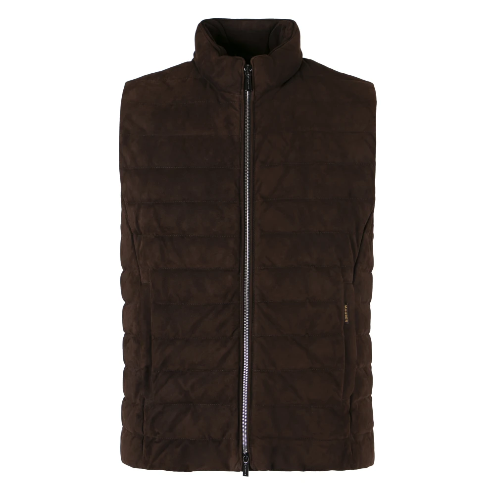 Moorer - Jackets > Vests - Brown - Moorer - Modalova