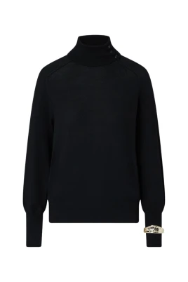 Dolcevita i ull med armband