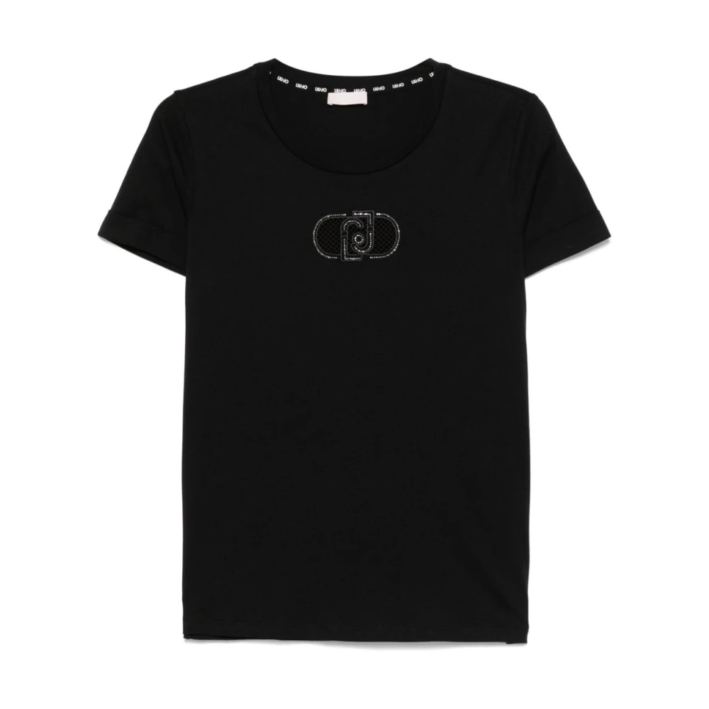 Liu Jo - Tops > T-Shirts - Black - Liu Jo - Modalova