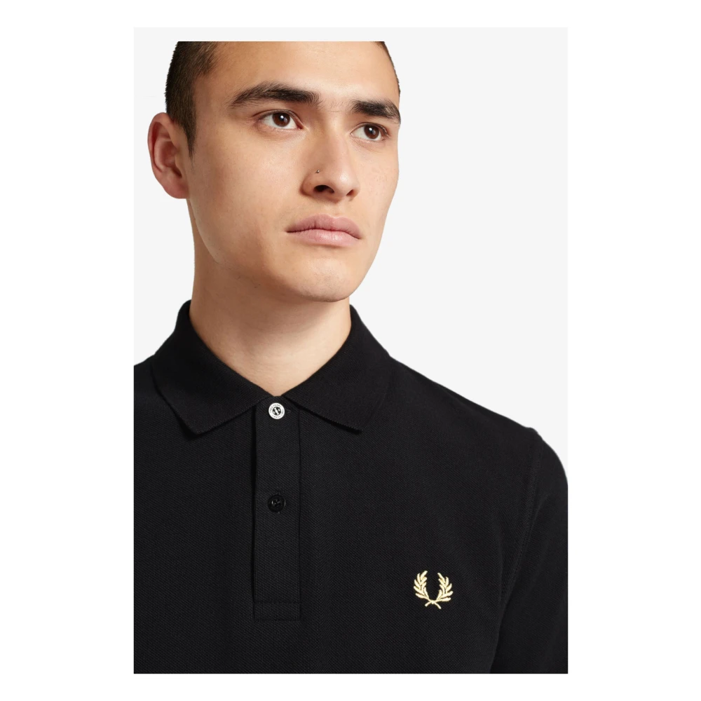 Fred Perry Originele Zwarte Champagne Polo Black Heren
