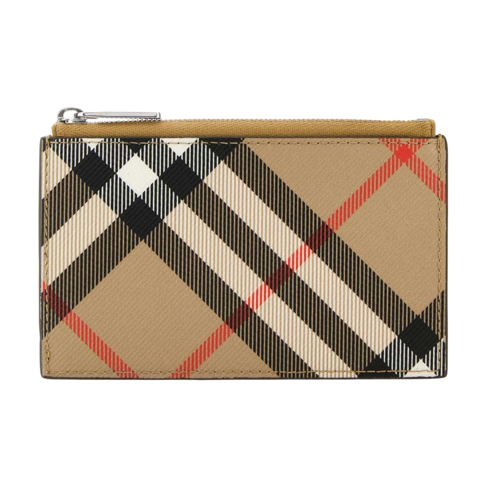 Burberry Homme Multicolor - Portefeuille À Motif Check - Accessoires - E - Taille: One Size