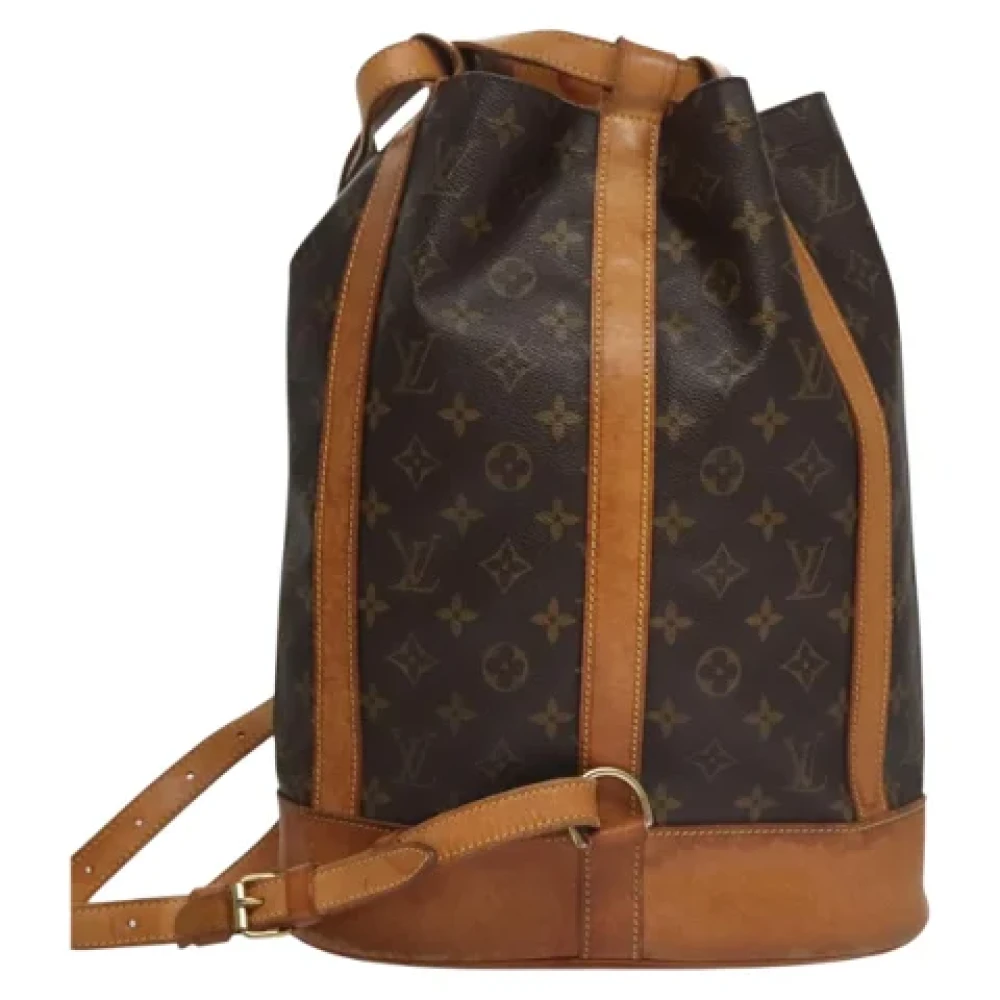 Louis Vuitton Vintage Pre-owned Canvas louis-vuitton-bags Brown Dames