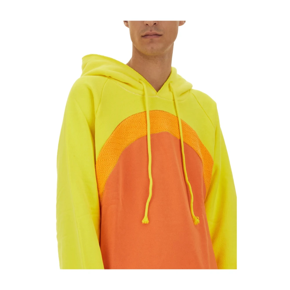 ERL Regenboog hoodie voor mannen Orange Heren