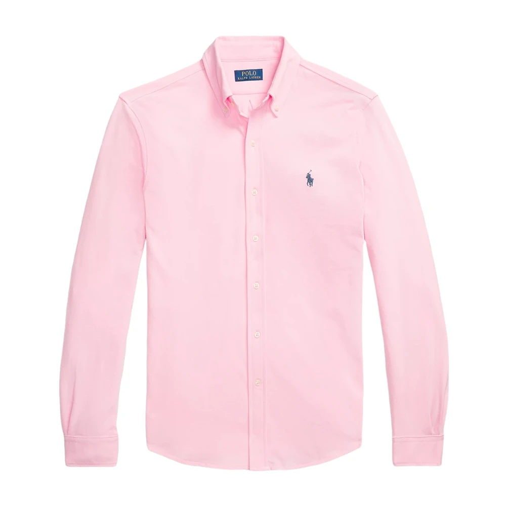 Polo Ralph Lauren Ultra-Lichtgewicht Piqué Shirt Pink Heren