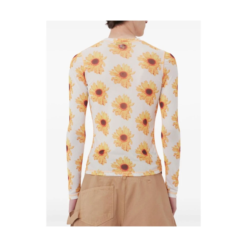 JW Anderson Bloemenprint Crew Neck Sweater Multicolor Heren