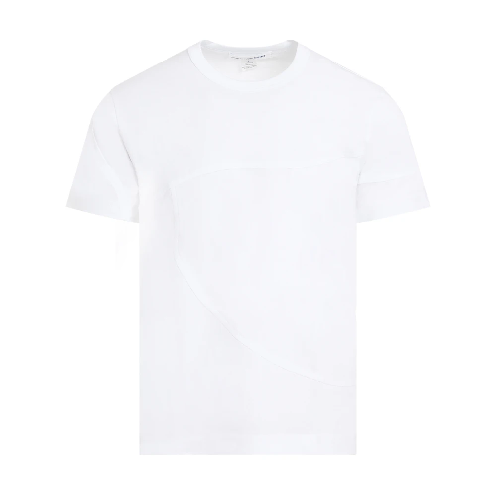 Comme des Garçons Wit Katoenen T-Shirt White Heren