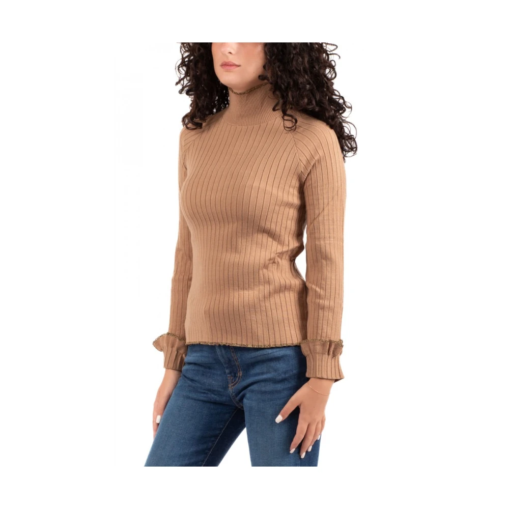 Luckylu Damesmode Top Brown Dames