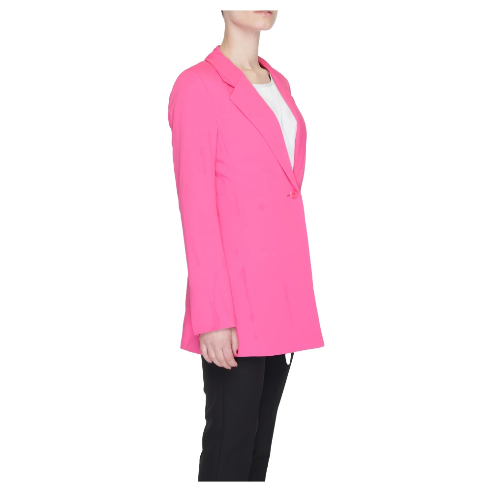 Vero Moda Fuchsia Geknoopte Blazer voor Vrouwen Pink Dames