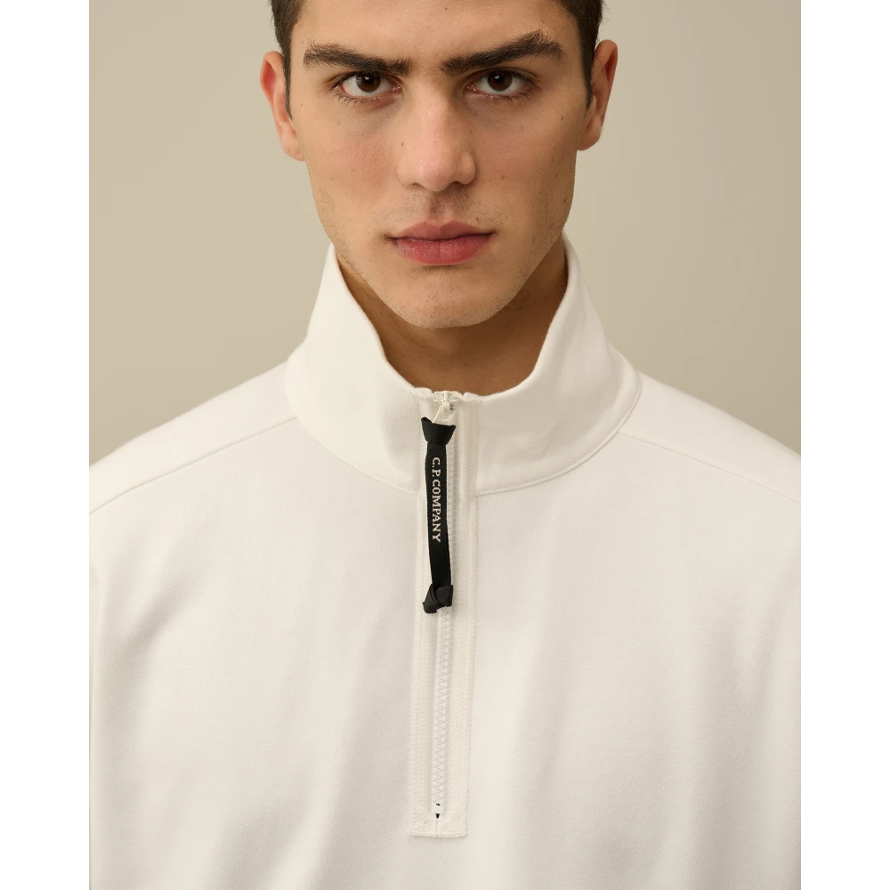 C.P. Company Witte Camioner Sweatshirt White Heren